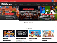 Tablet Screenshot of pixelmaniacos.com